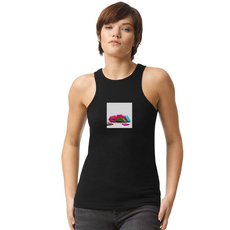 Vibrant Retro Cassette Tape Pattern