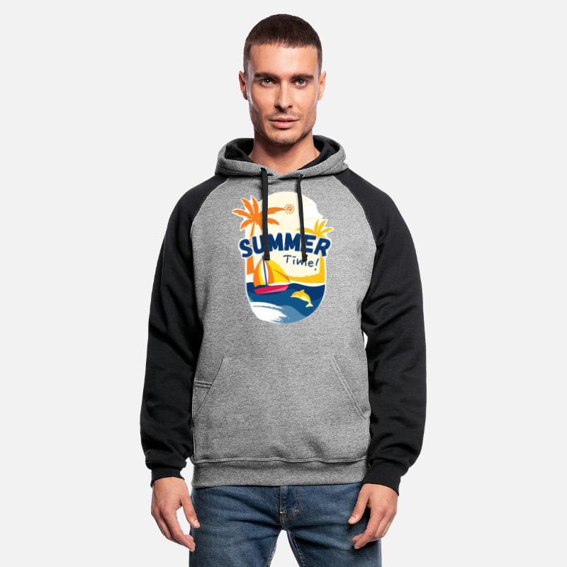 Vibrant Summer Beach Scene Design