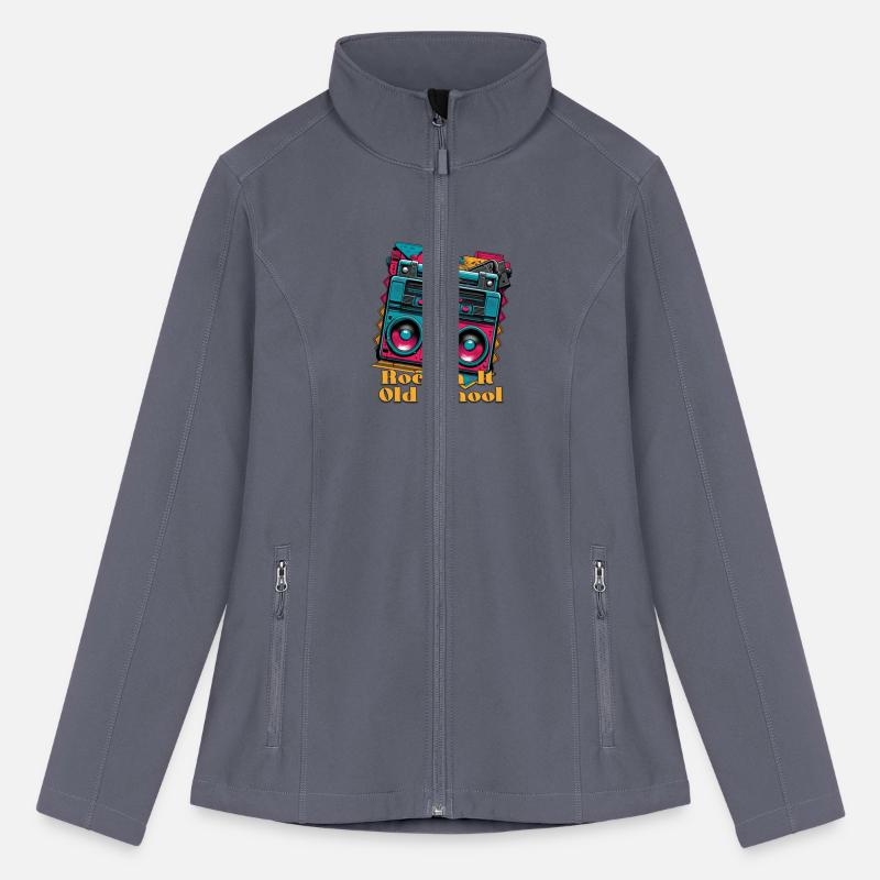 Vintage 80s Boombox with Rockin it Old School