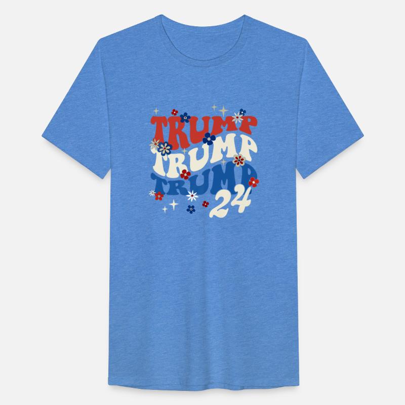 Vintage Retro Flower Trump Trump Trump 2024 For Me