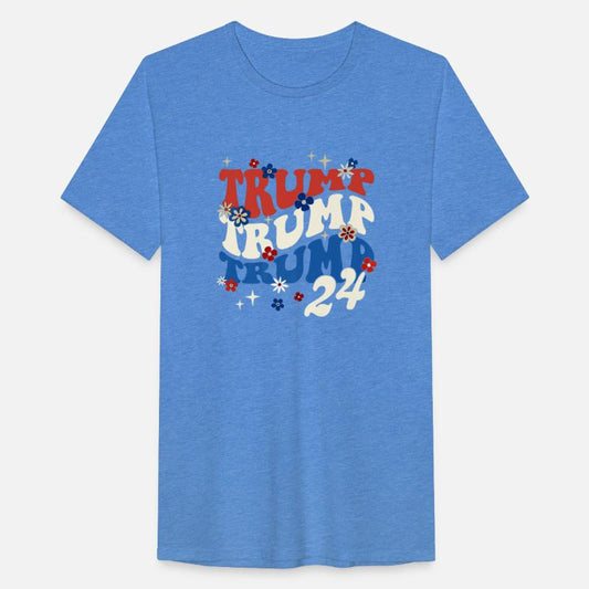 Vintage Retro Flower Trump Trump Trump 2024 For Me