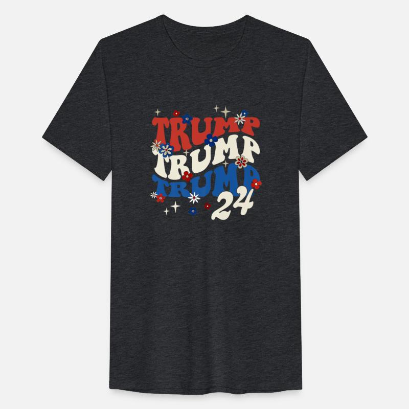 Vintage Retro Flower Trump Trump Trump 2024 For Me