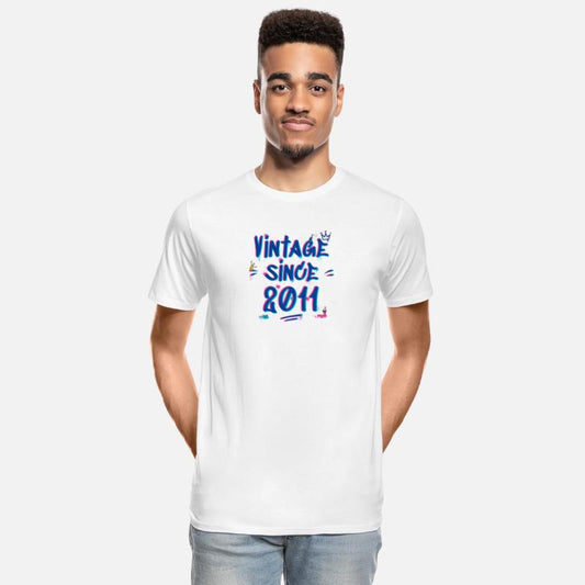 Vintage Since 2011 Graffiti Glitch 14th Bday Vibes