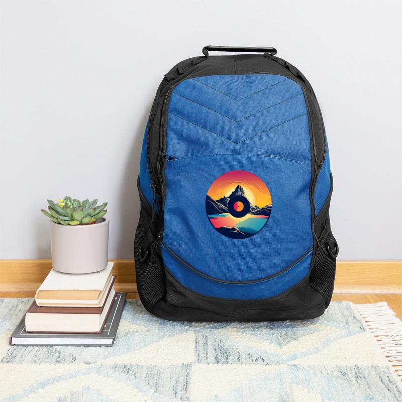 Vinyl Transforms into Mountain Landscape