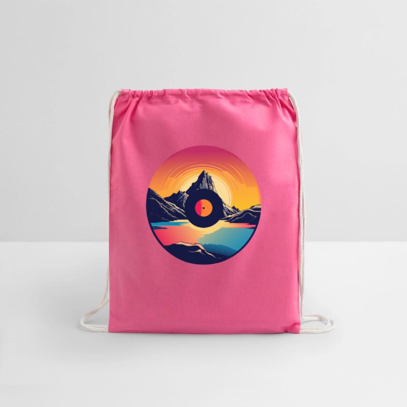 Vinyl Transforms into Mountain Landscape