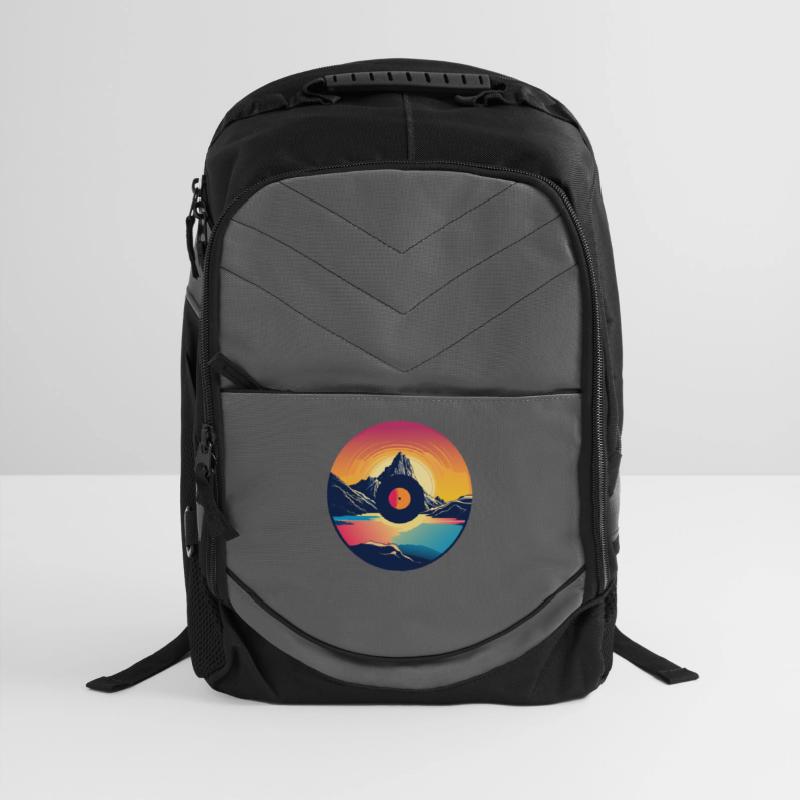 Vinyl Transforms into Mountain Landscape