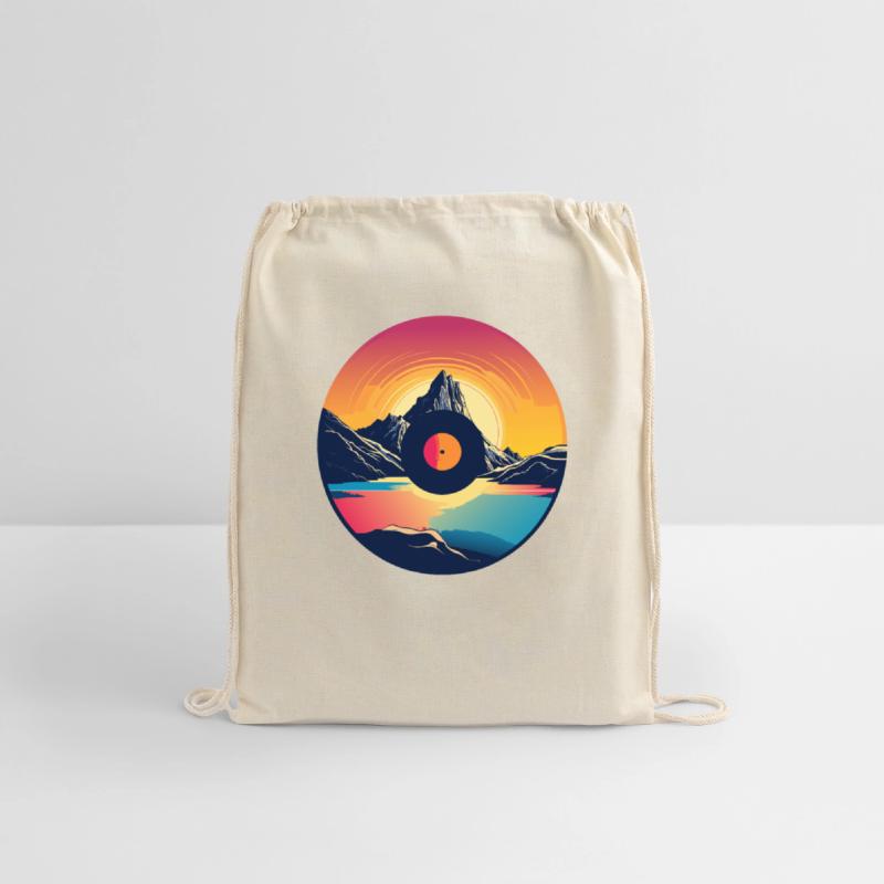 Vinyl Transforms into Mountain Landscape