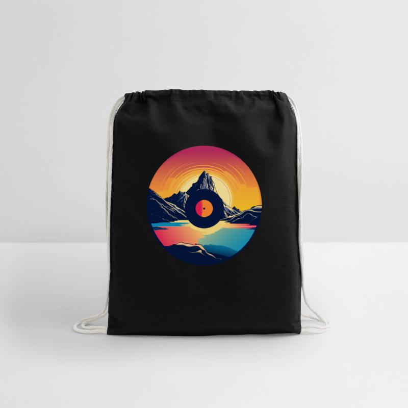 Vinyl Transforms into Mountain Landscape