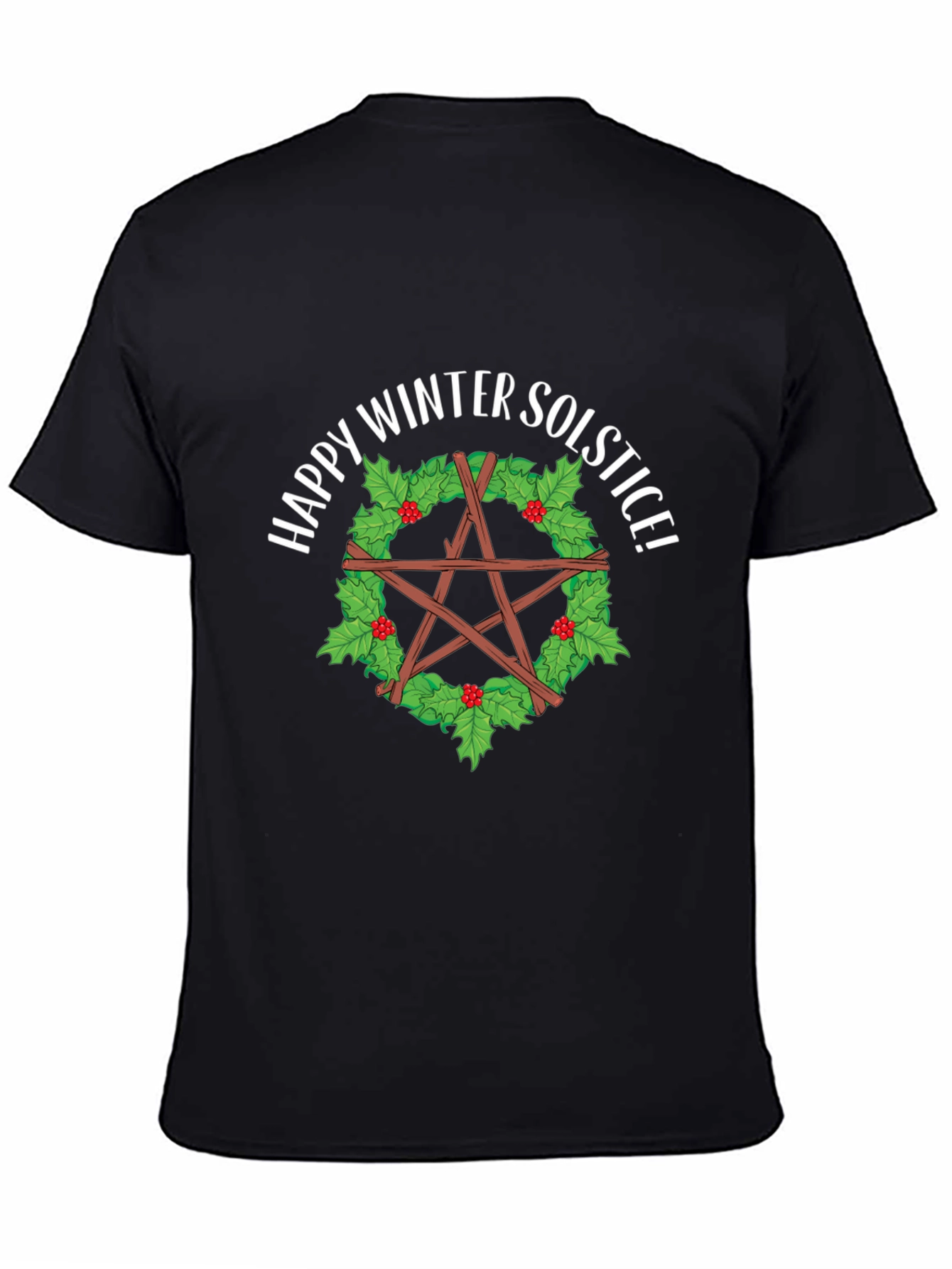 Winter Solstice Pentagram T-Shirt - Holiday Season