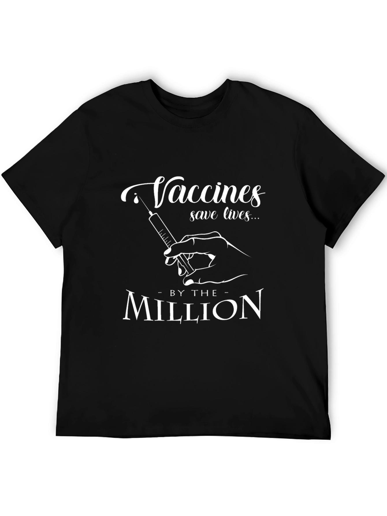 Vaccines Save Lives T-Shirt Pro-Vaccination Tee