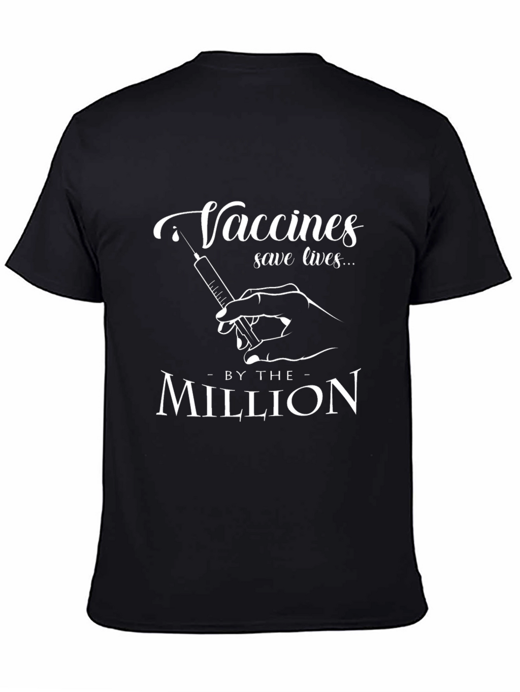 Vaccines Save Lives T-Shirt Pro-Vaccination Tee