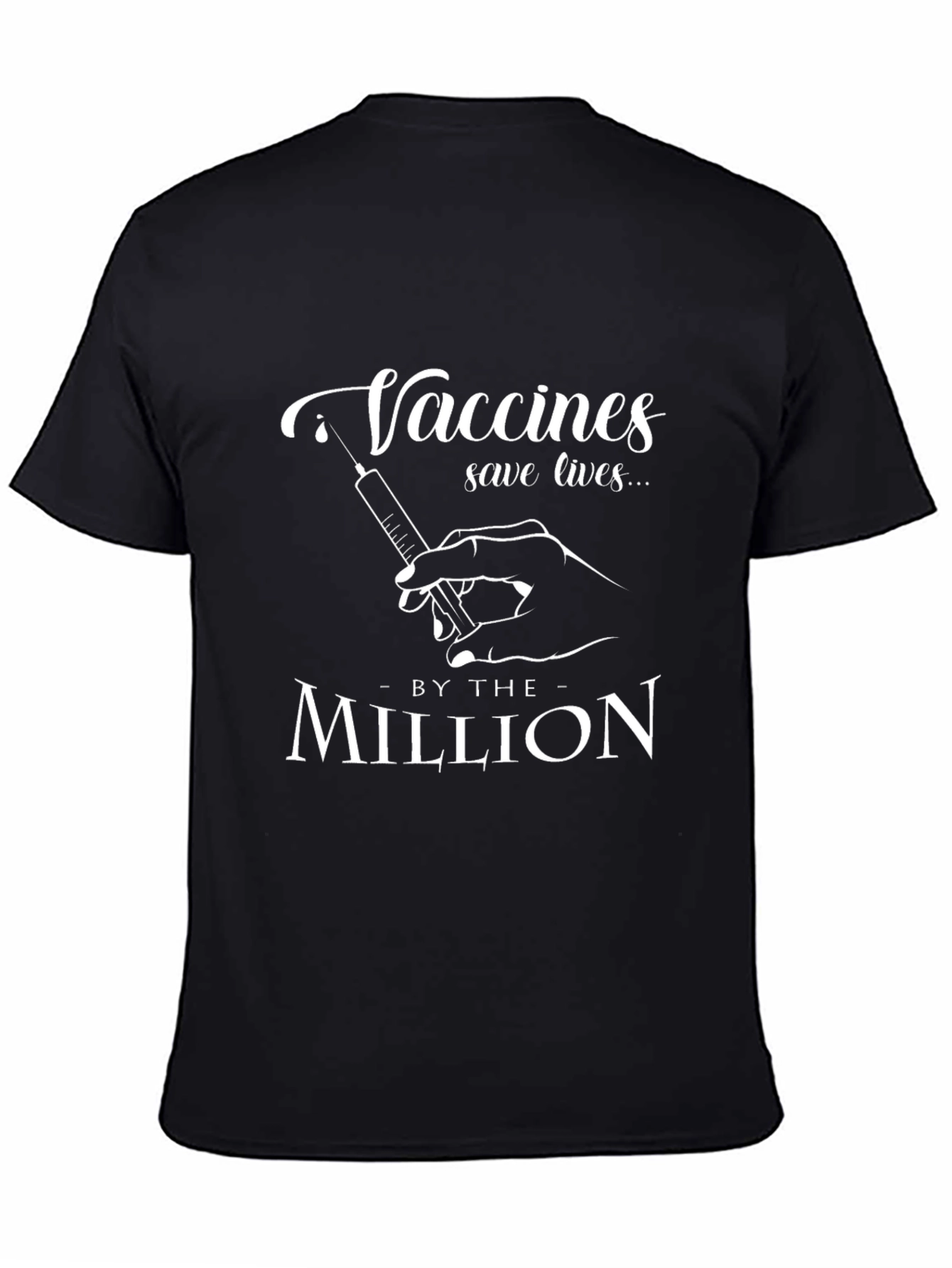 Vaccines Save Lives T-Shirt Pro-Vaccination Tee