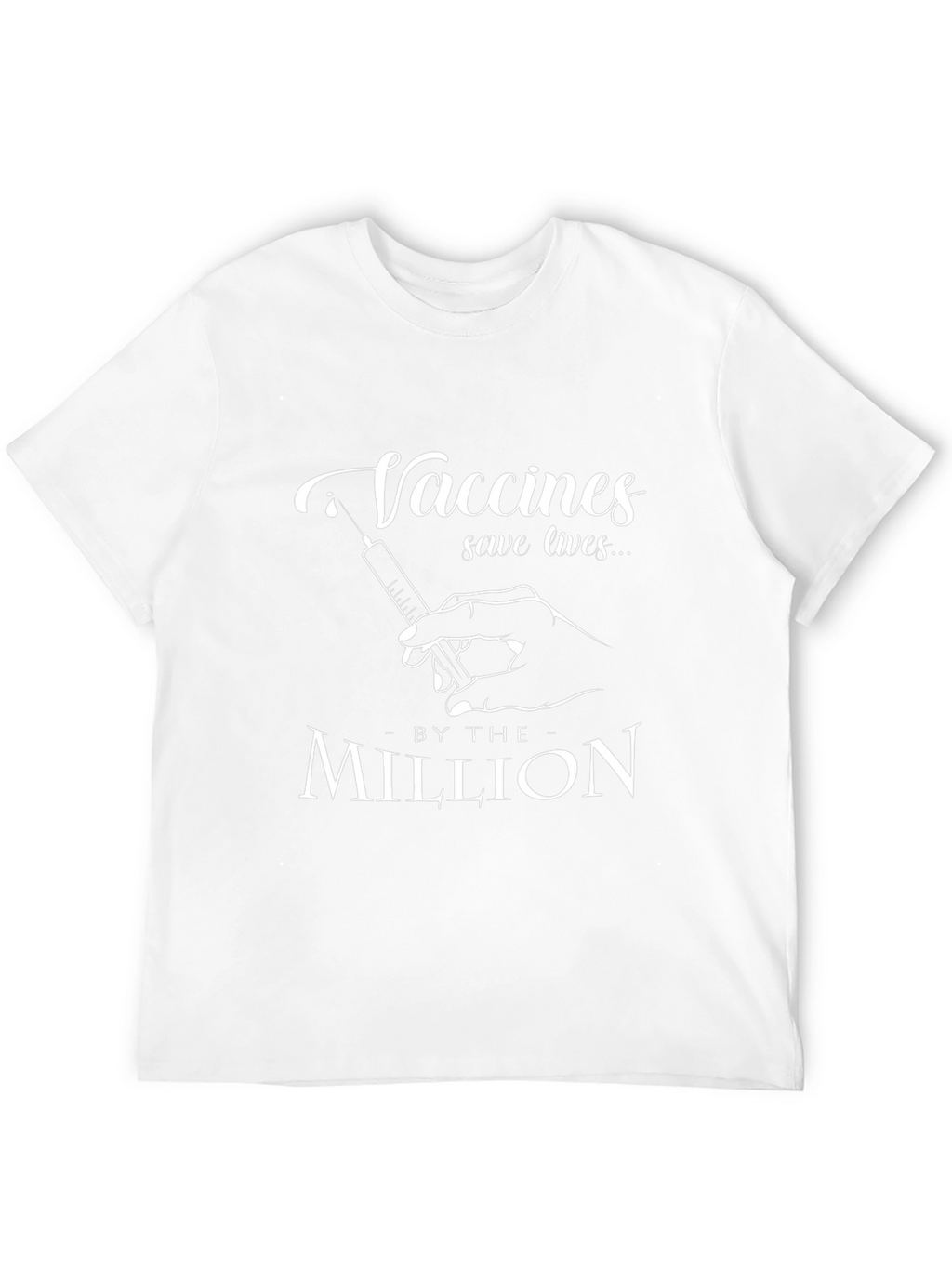 Vaccines Save Lives T-Shirt Pro-Vaccination Tee