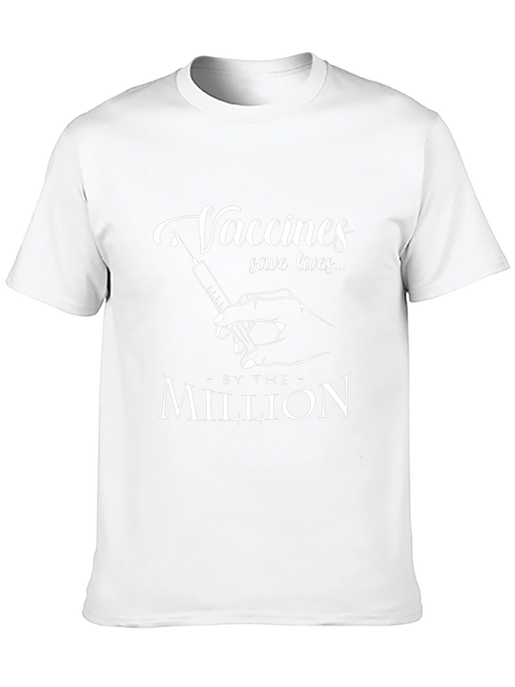Vaccines Save Lives T-Shirt Pro-Vaccination Tee