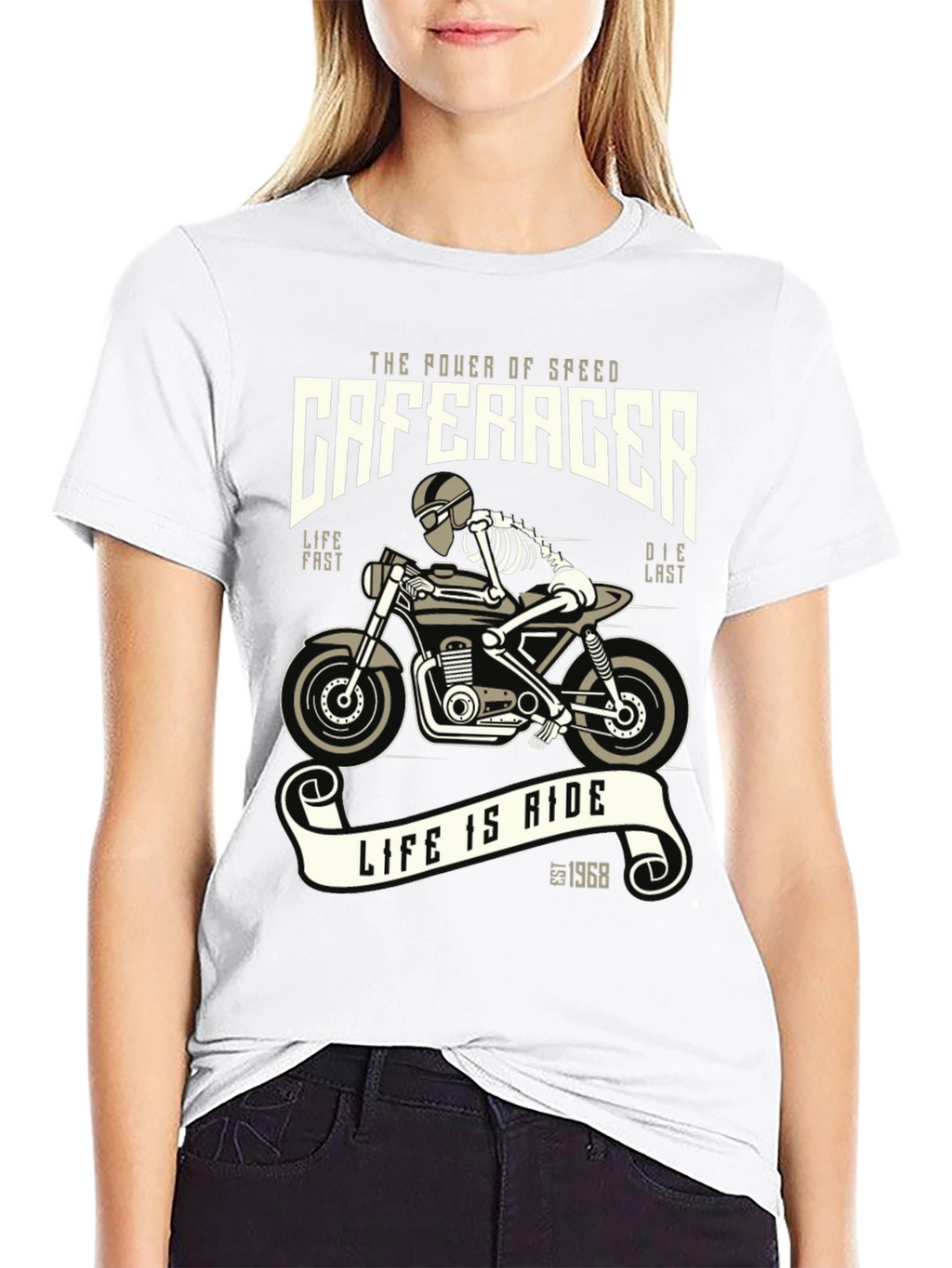 Cafe Racer T-Shirt - Speed and Style
