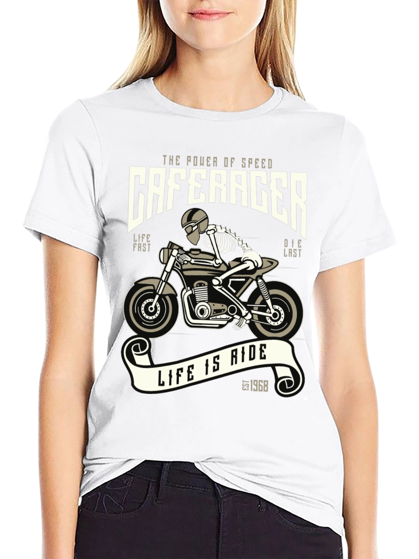 Cafe Racer T-Shirt - Speed and Style