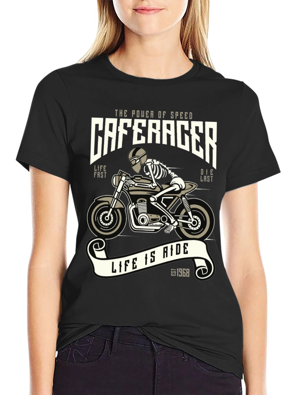 Cafe Racer T-Shirt - Speed and Style