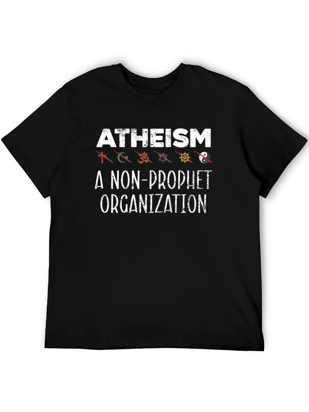 Atheism Non-Profit Organization Graphic T-Shirt