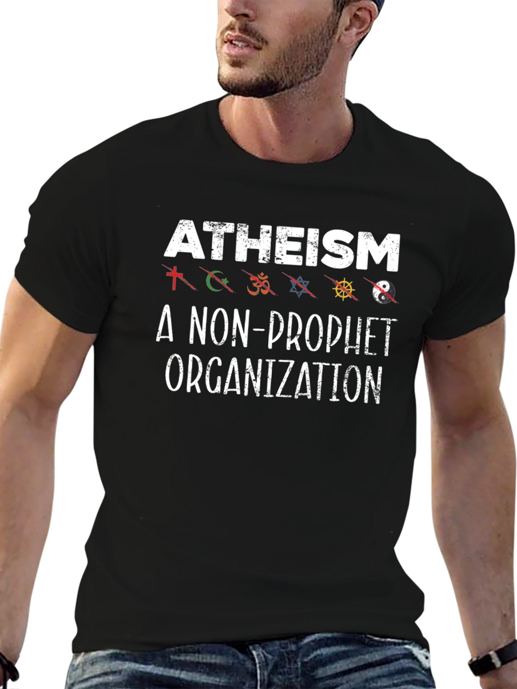 Atheism Non-Profit Organization Graphic T-Shirt