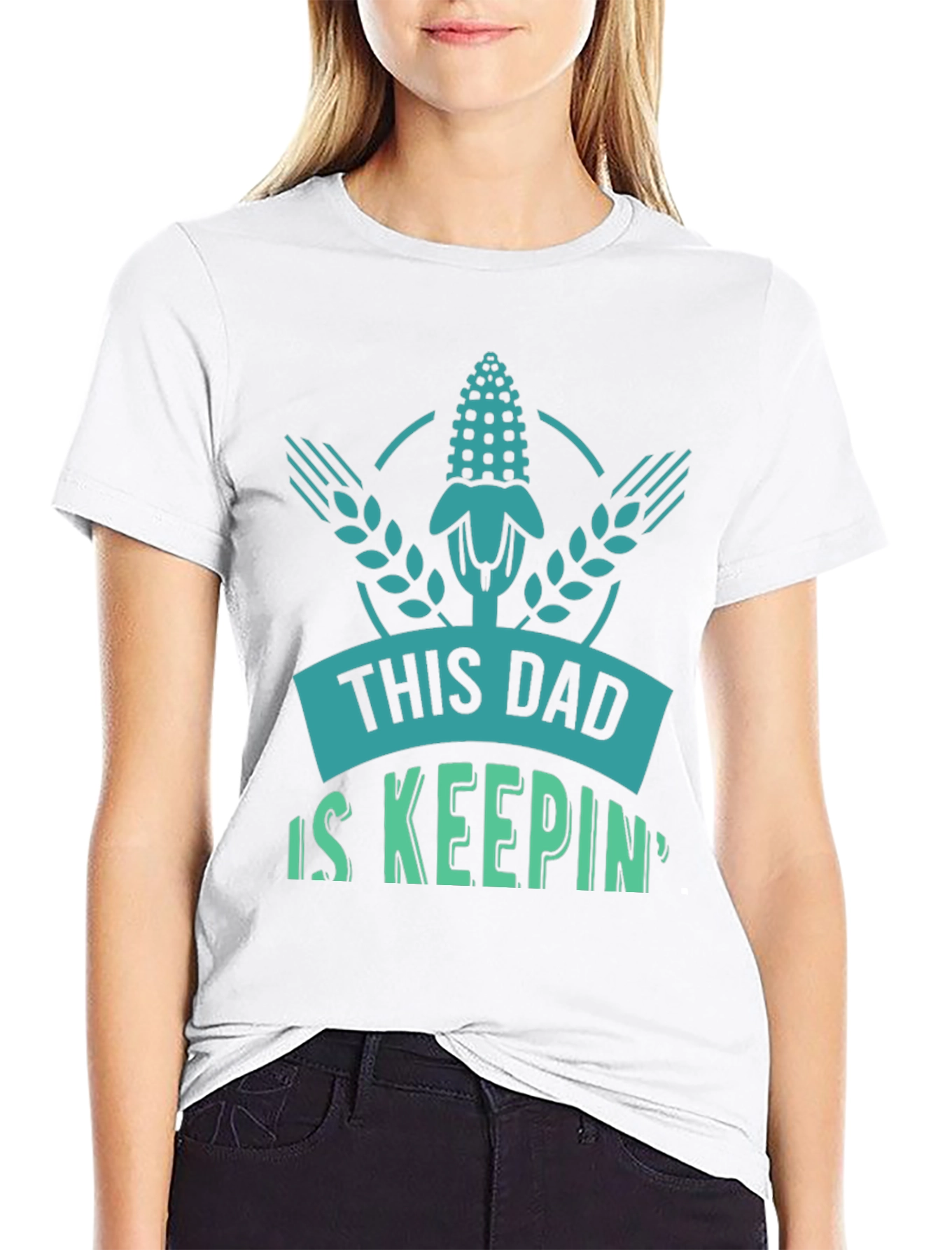 This Dad Is Keeping It Corny Mens Tee