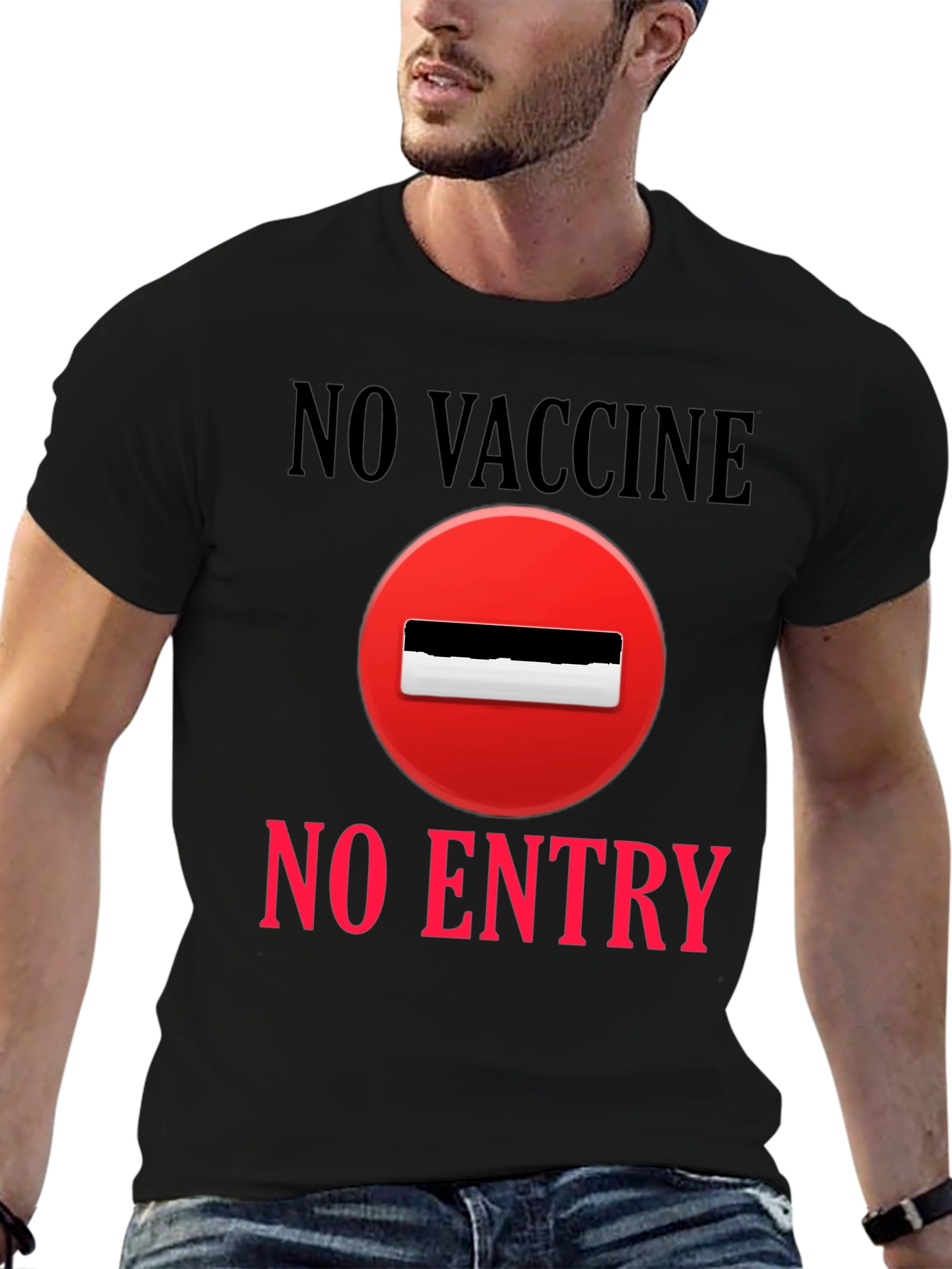 No Vaccine No Entry T-Shirt