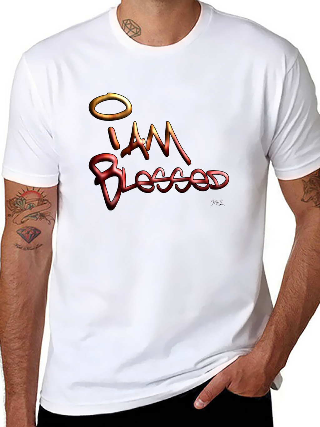 I AM Blessed Graphic T-Shirt