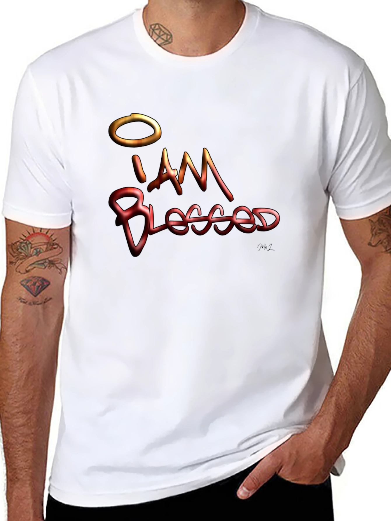 I AM Blessed Graphic T-Shirt