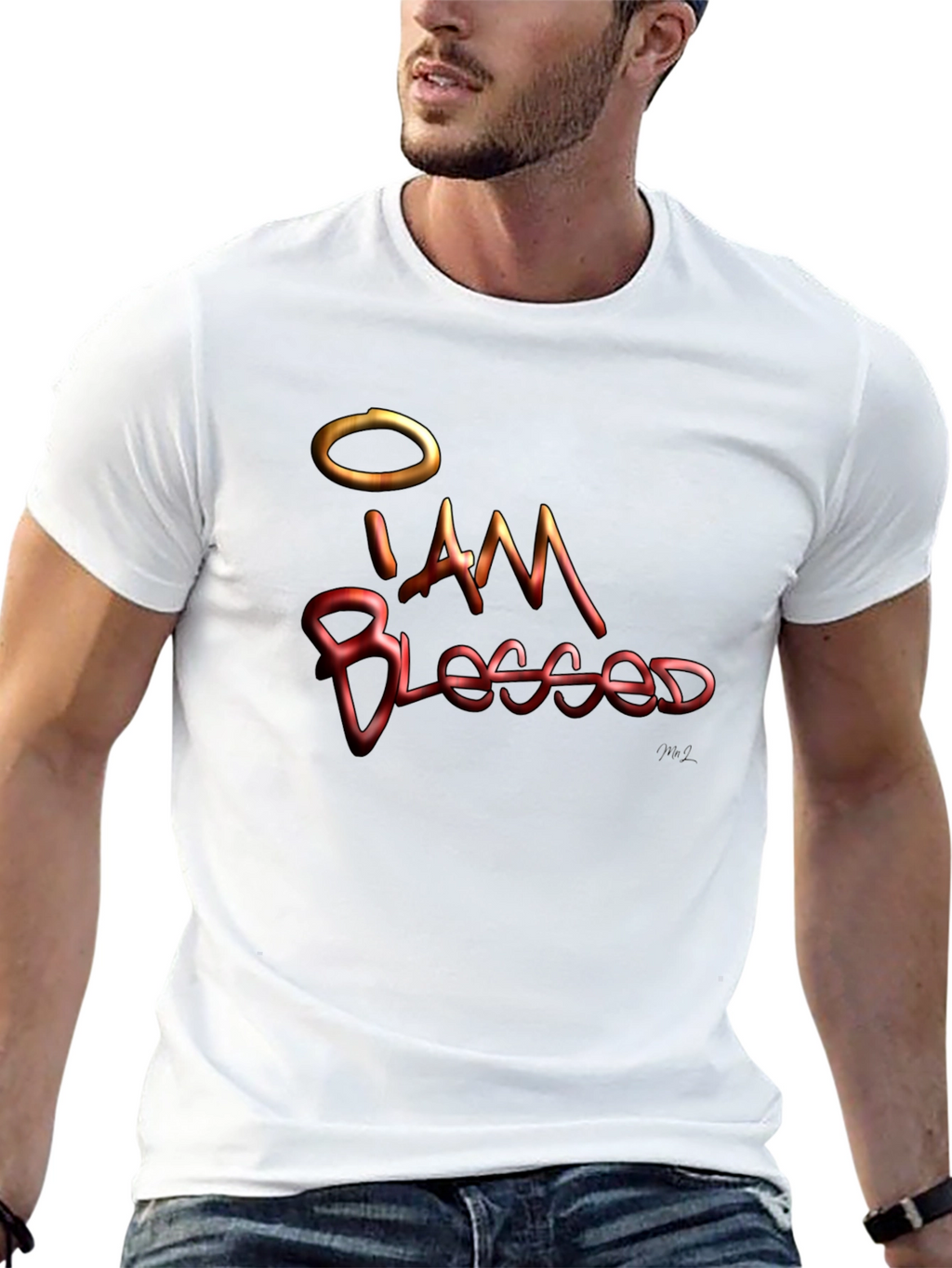 I AM Blessed Graphic T-Shirt