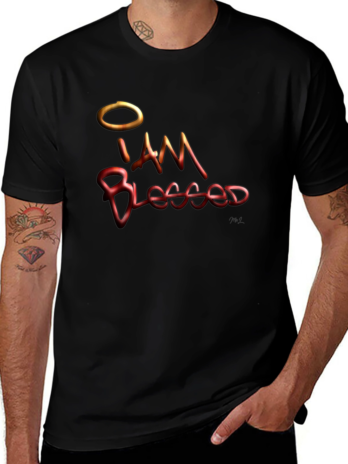 I AM Blessed Graphic T-Shirt