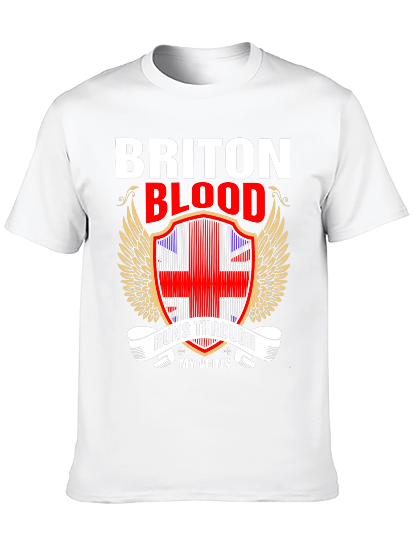 Briton Blood Runs Through My Veins T-Shirt