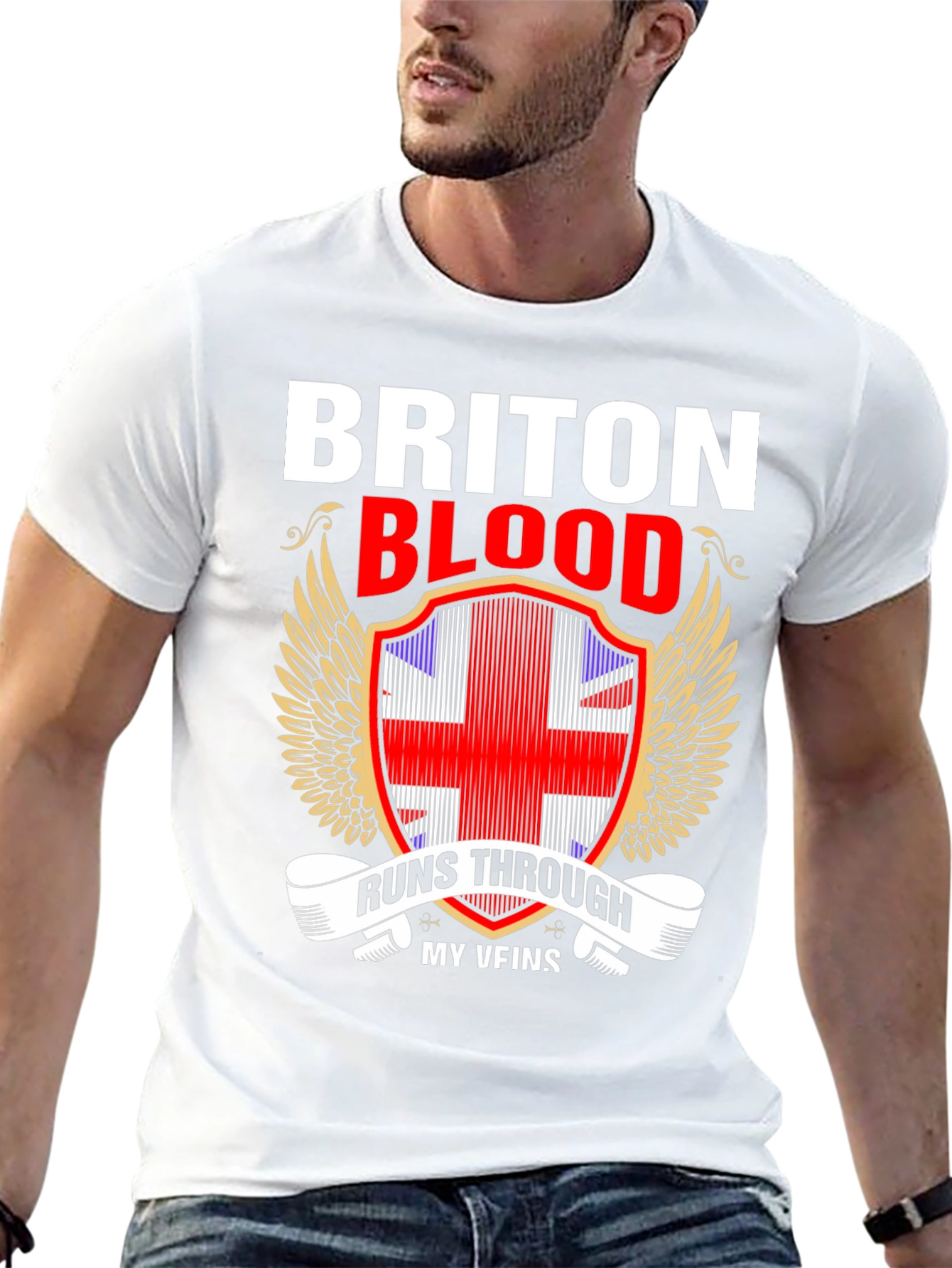 Briton Blood Runs Through My Veins T-Shirt