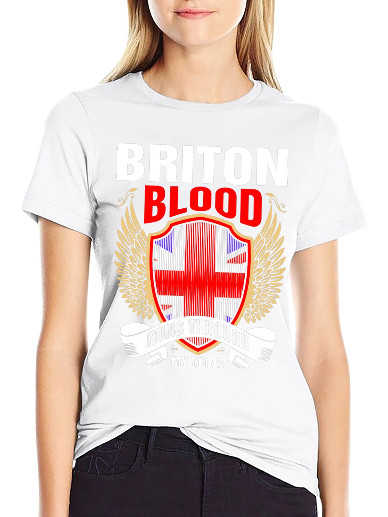 Briton Blood Runs Through My Veins T-Shirt