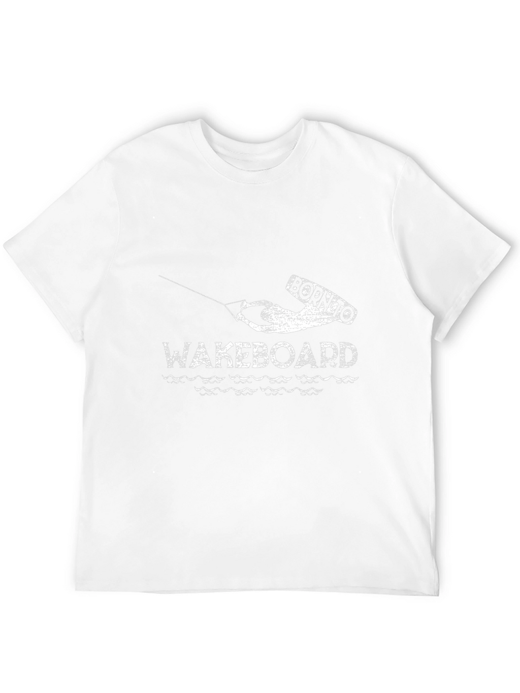 Born to Wakeboard Black Graphic Tee