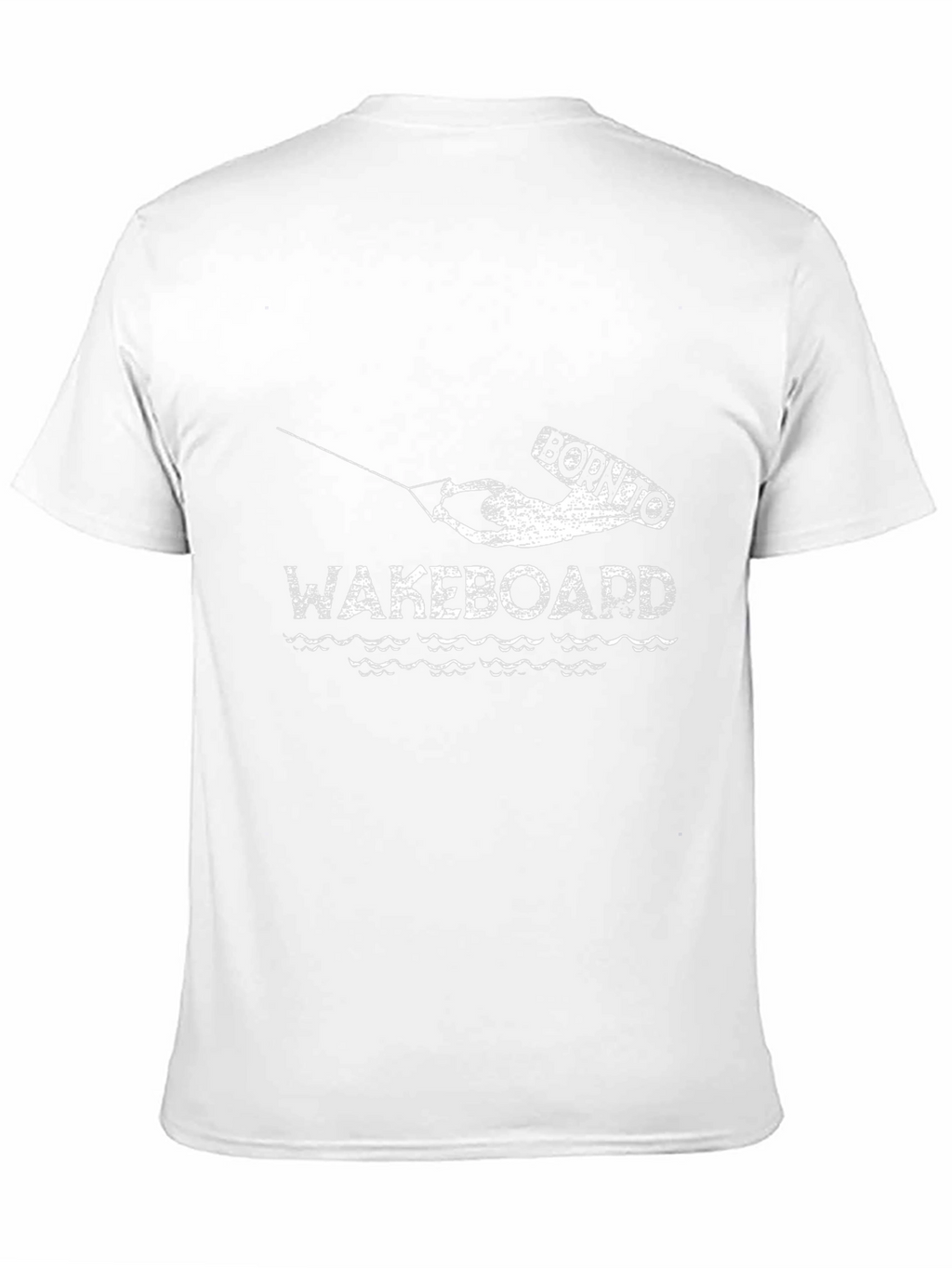 Born to Wakeboard Black Graphic Tee