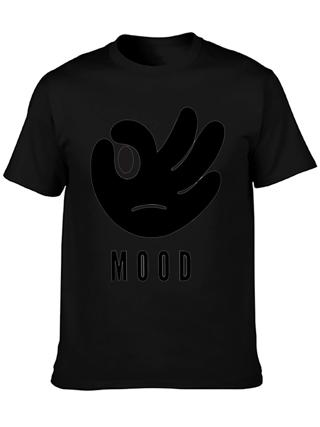 Mood T-Shirt - Black Graphic Tee