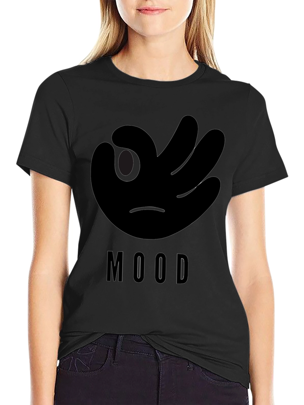 Mood T-Shirt - Black Graphic Tee