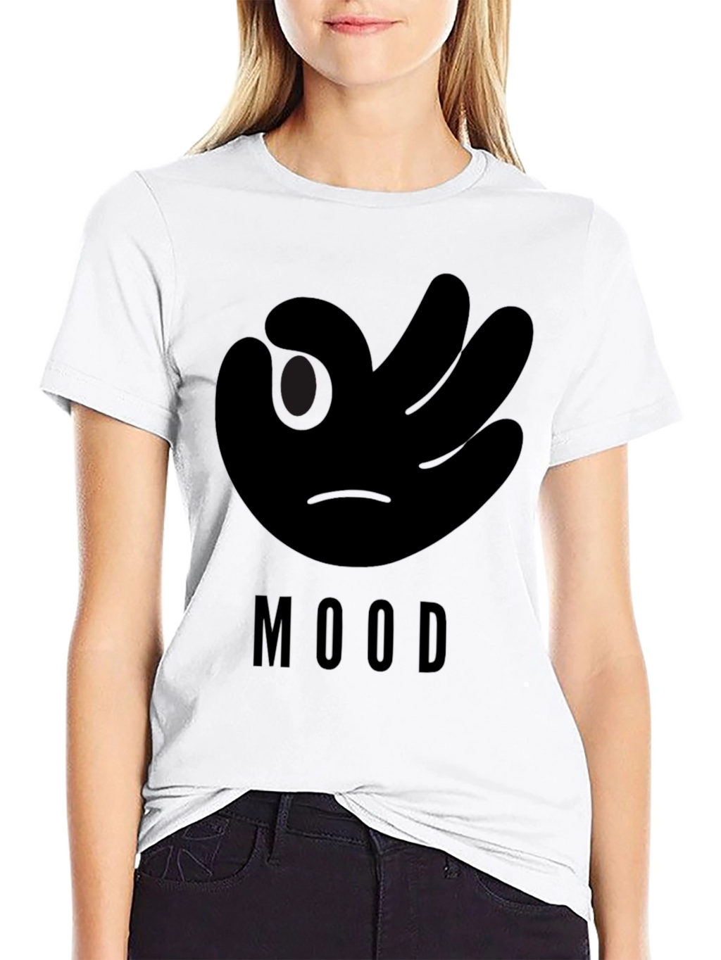 Mood T-Shirt - Black Graphic Tee
