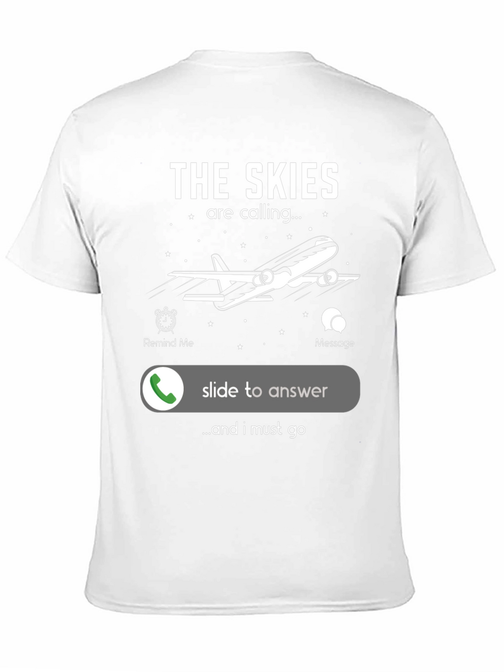 The Skies are Calling Airplane T-Shirt