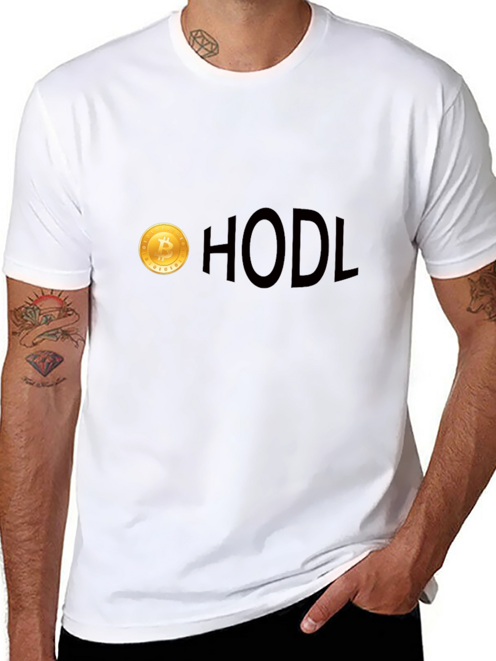 HODL Bitcoin T-Shirt Crypto Lover
