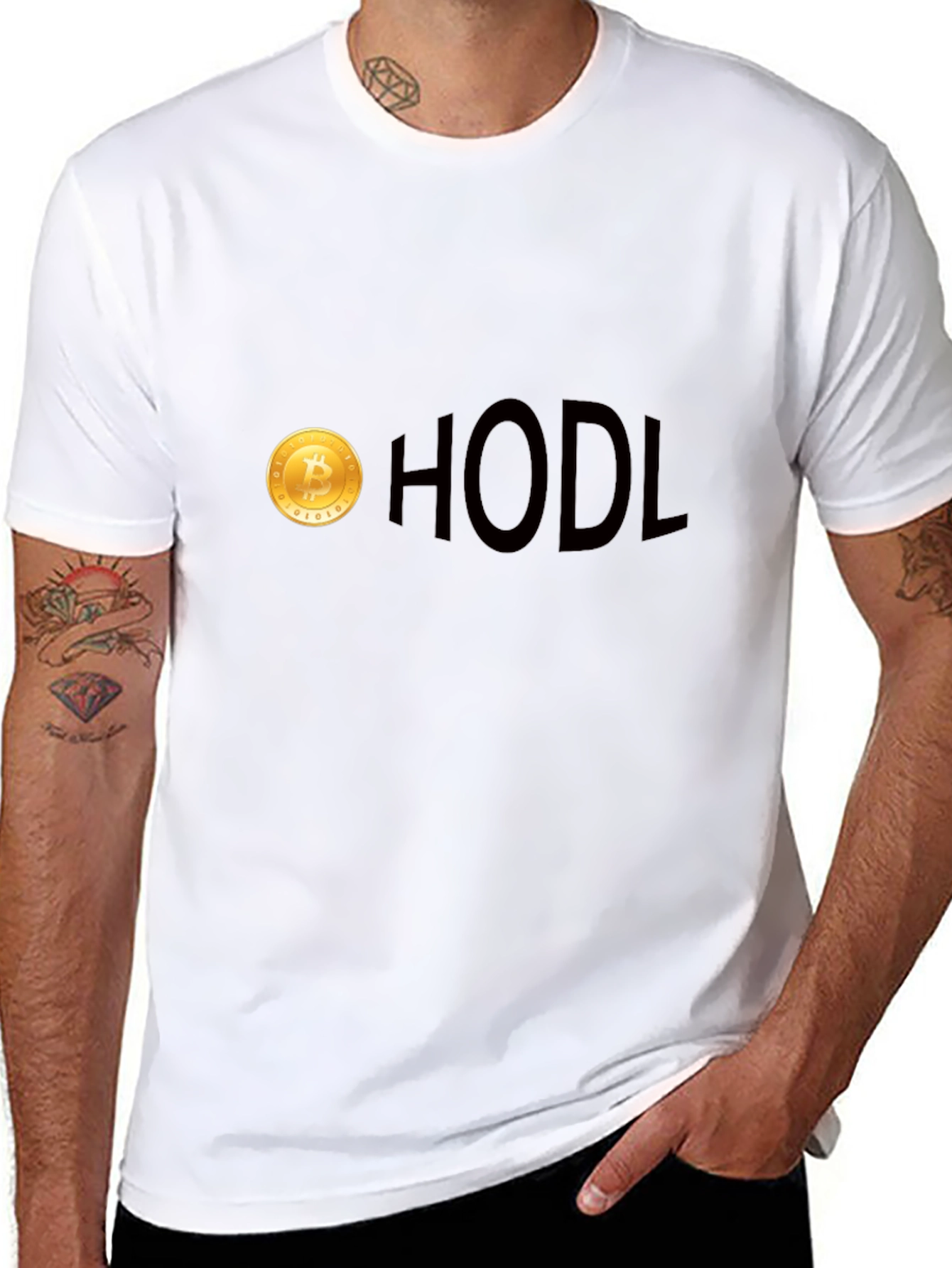 HODL Bitcoin T-Shirt Crypto Lover