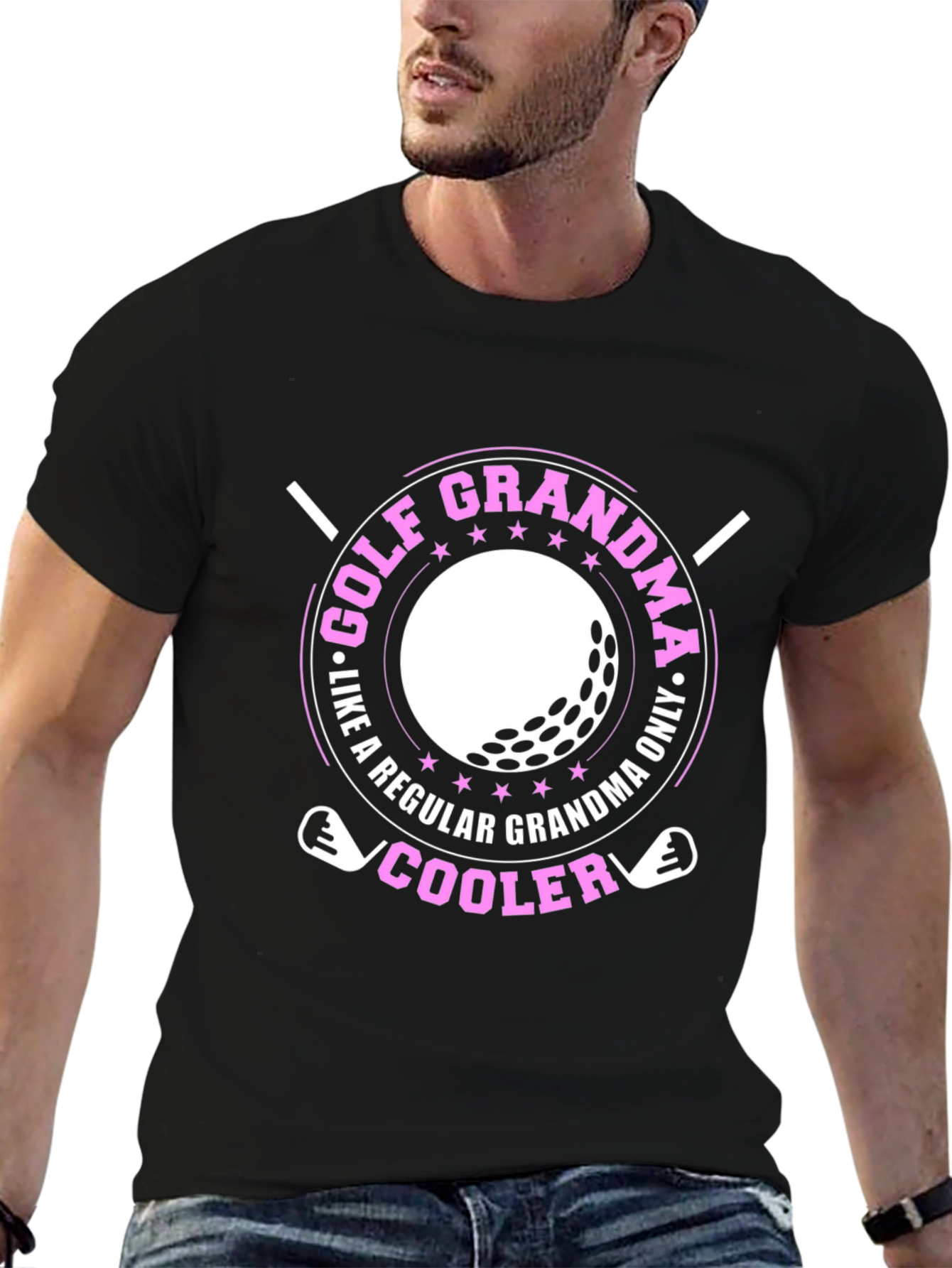 Golf Grandma T-Shirt - Cooler Than Regular!