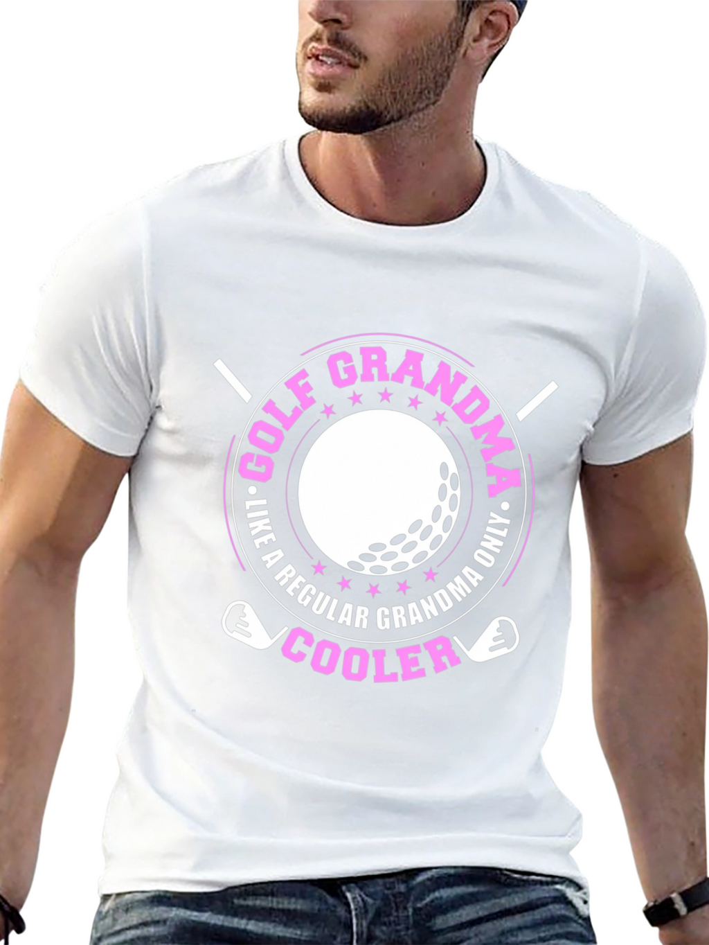 Golf Grandma T-Shirt - Cooler Than Regular!