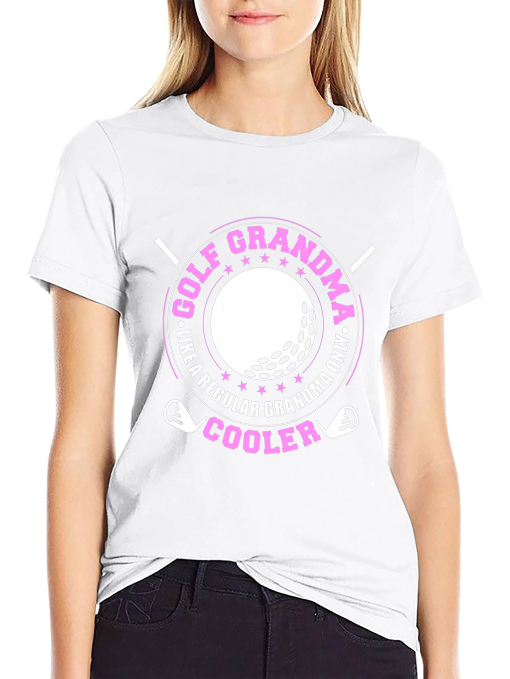 Golf Grandma T-Shirt - Cooler Than Regular!