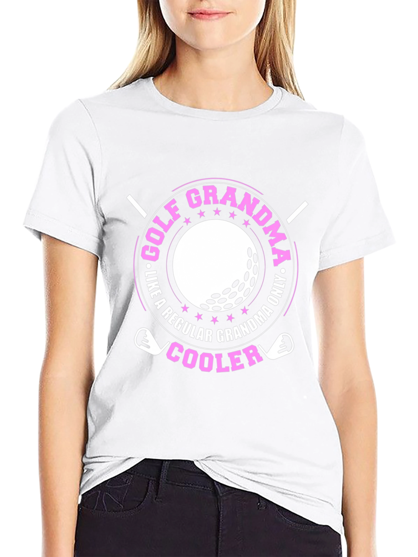 Golf Grandma T-Shirt - Cooler Than Regular!