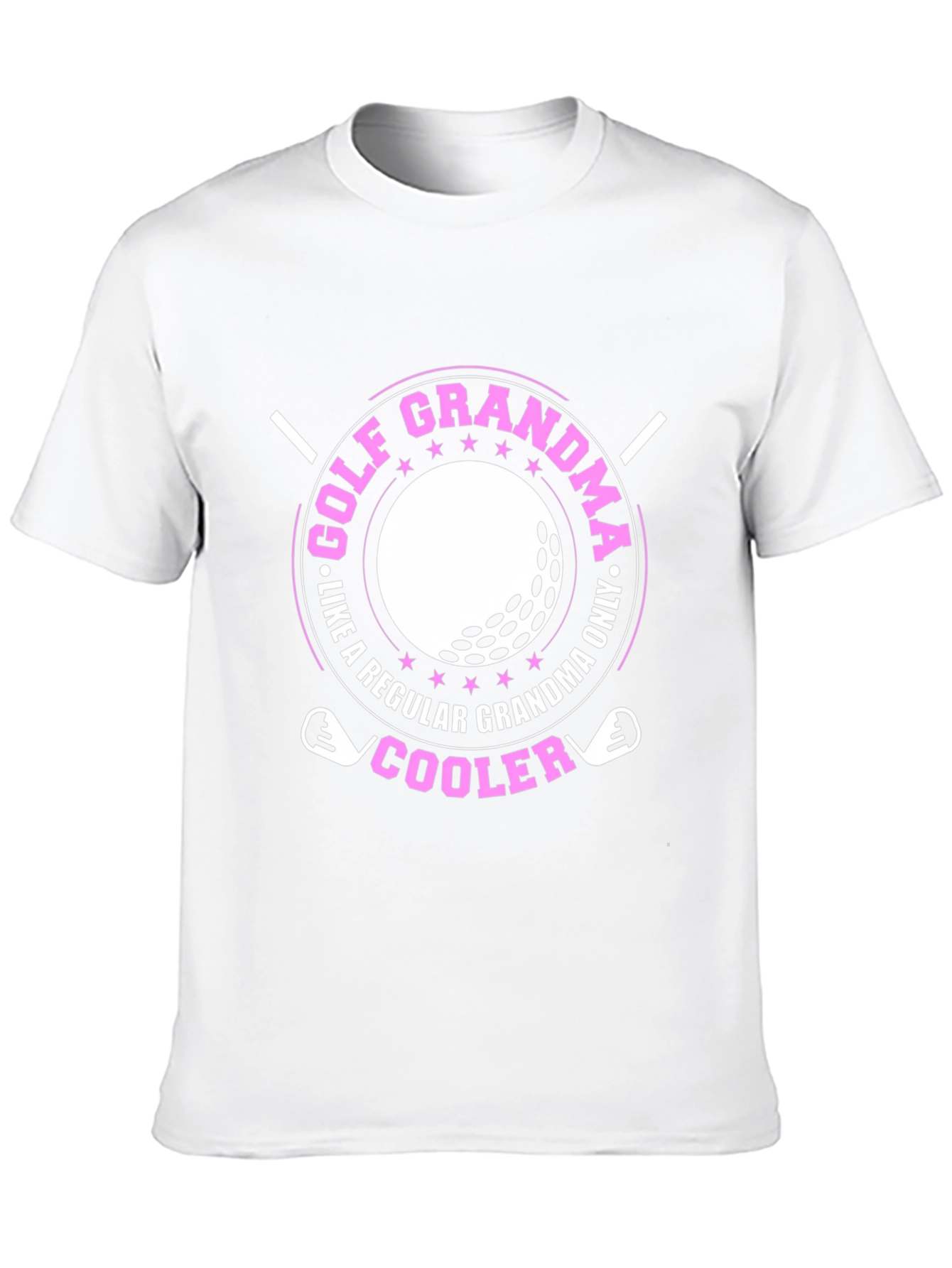 Golf Grandma T-Shirt - Cooler Than Regular!