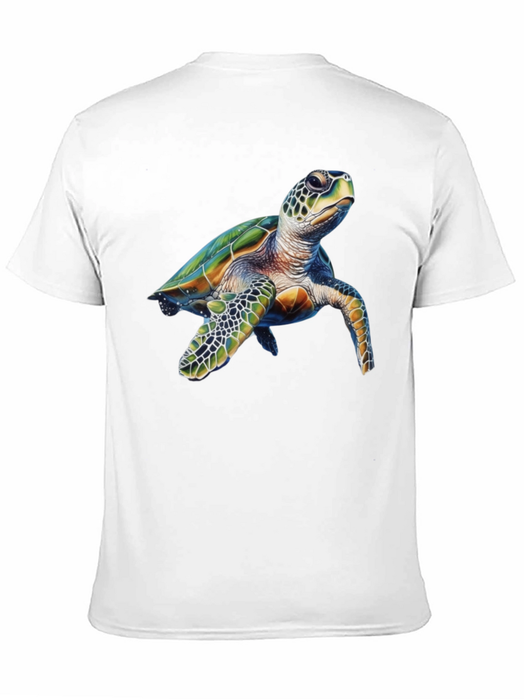 Sea Turtle Graphic Black T-Shirt