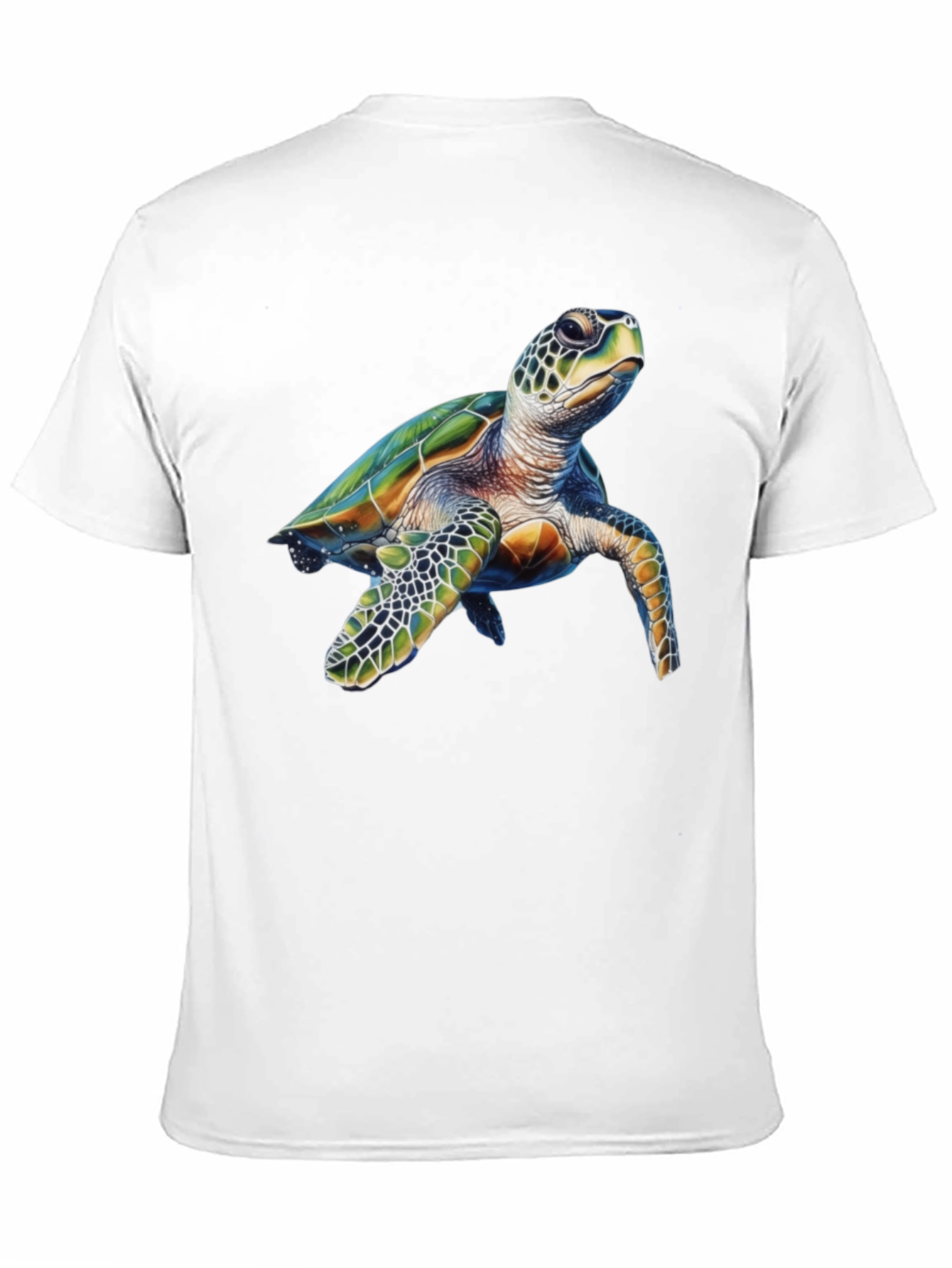 Sea Turtle Graphic Black T-Shirt
