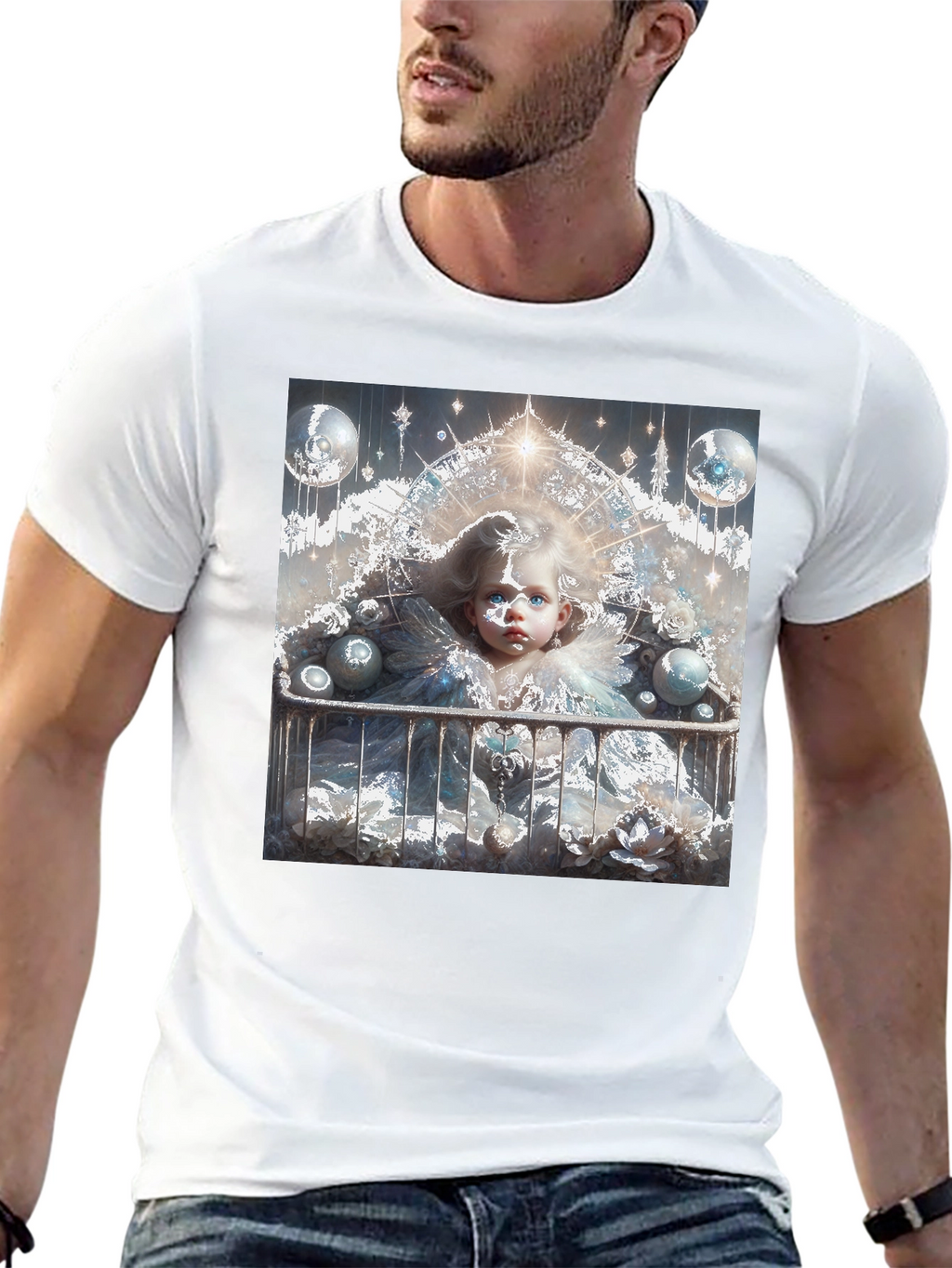 Unique Angel Baby Graphic Tee
