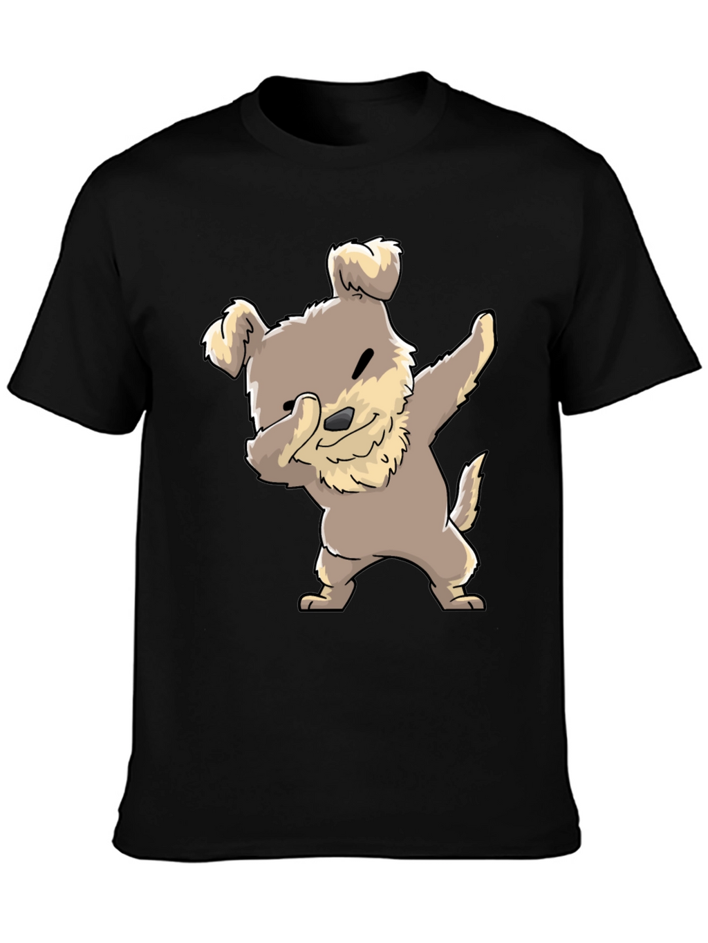 Dabbing Dog T-Shirt - Cool Graphic Tee