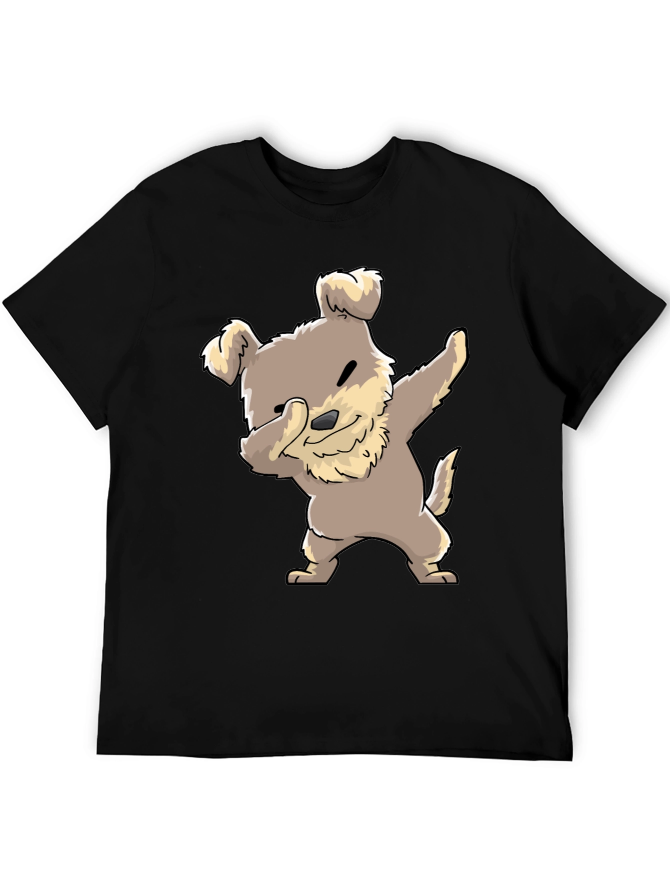 Dabbing Dog T-Shirt - Cool Graphic Tee